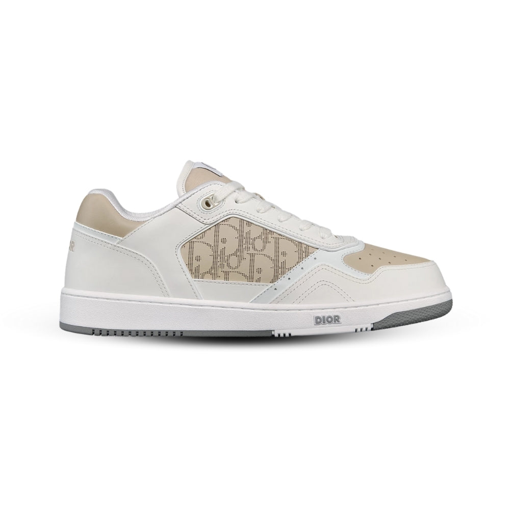 Dior B27 Low-Top Sneakers – White with Dior Oblique Galaxy Leather