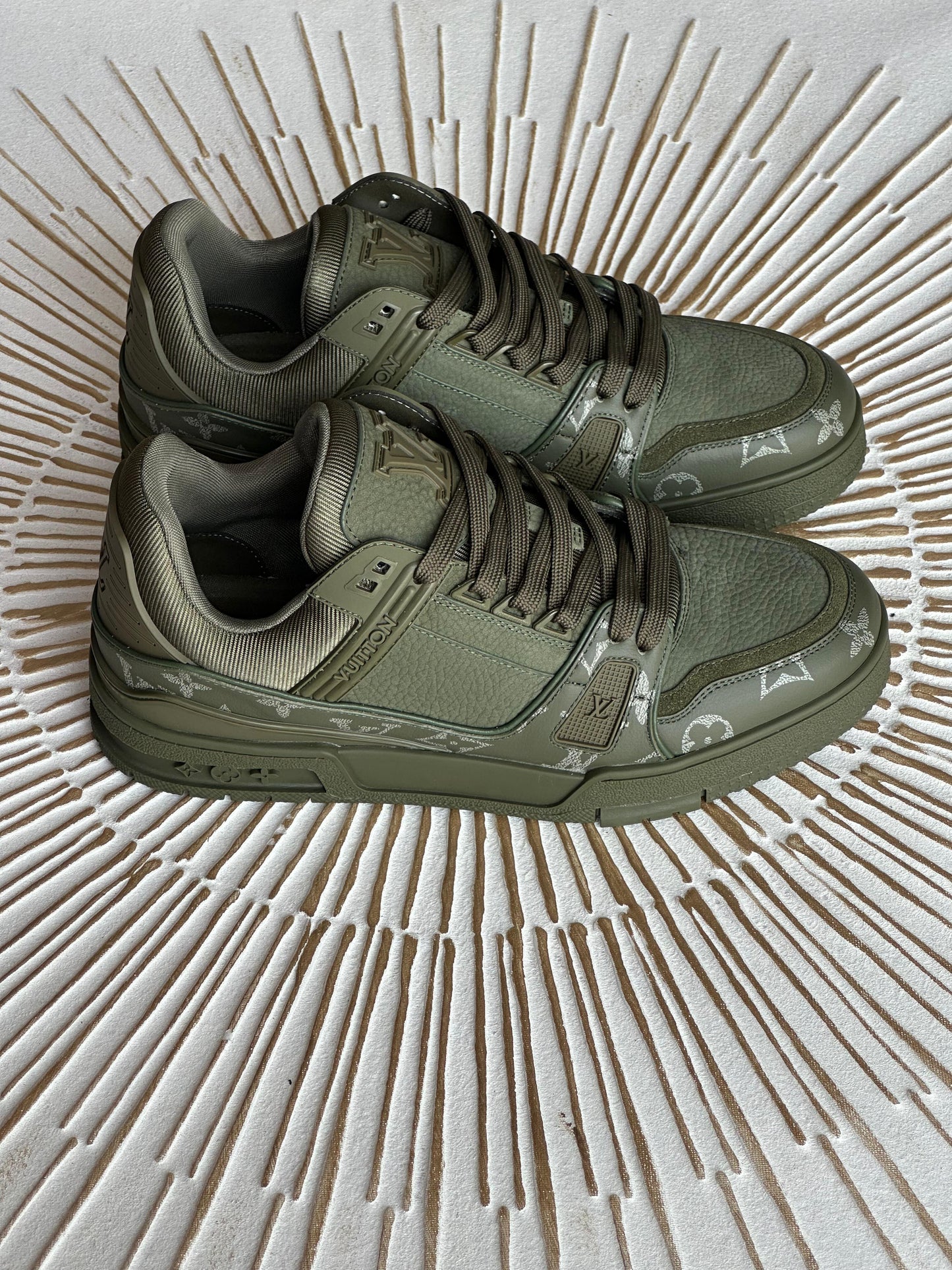 Louis Vuitton LV Trainer Maxi Sneaker – Luxury Green Calf Leather (Men’s)