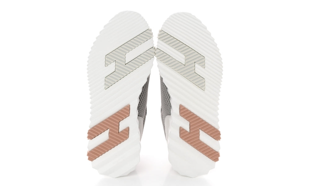 Hermès Air Mesh Suede Goatskin Bouncing "Gris Lulea White"