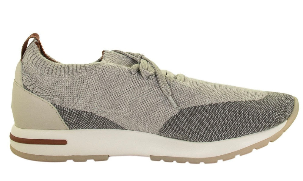 LORO PIANA Wool sock sneakers