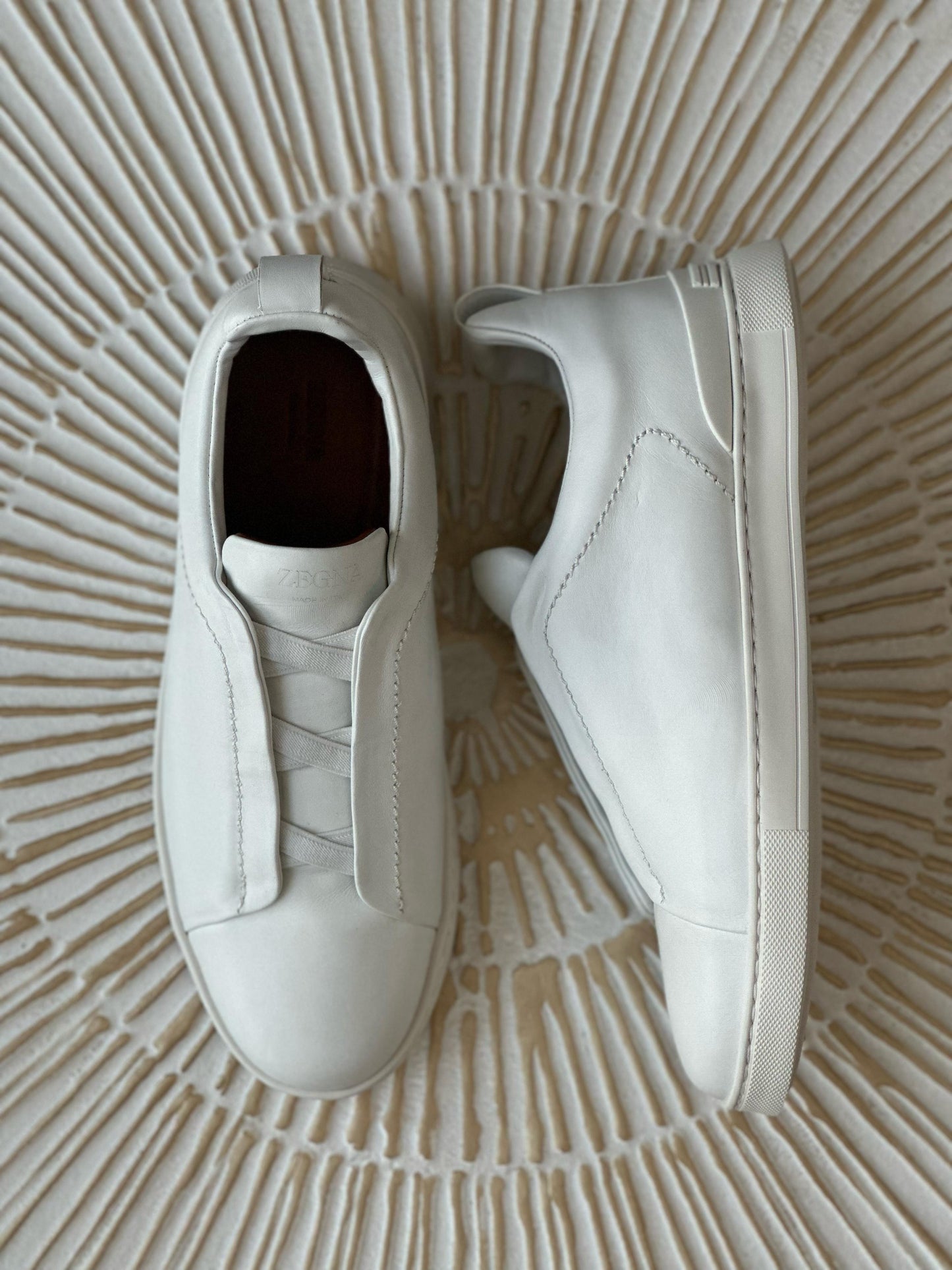 White Triple Stitch™ SECONDSKIN Sneakers SS26 29934184 | Zegna