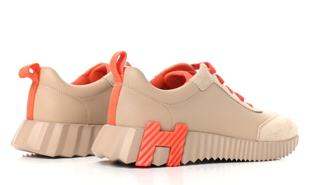 Hermes Goatskin Suede Goatskin Bouncing "Beige Sarrasin"