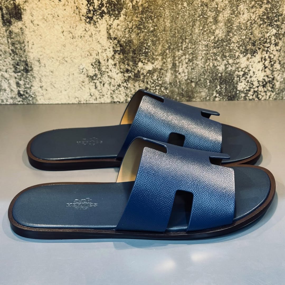 Hermes Lzmir Sandal Men's Blue