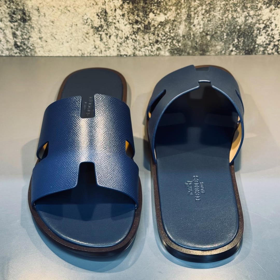 Hermes Lzmir Sandal Men's Blue