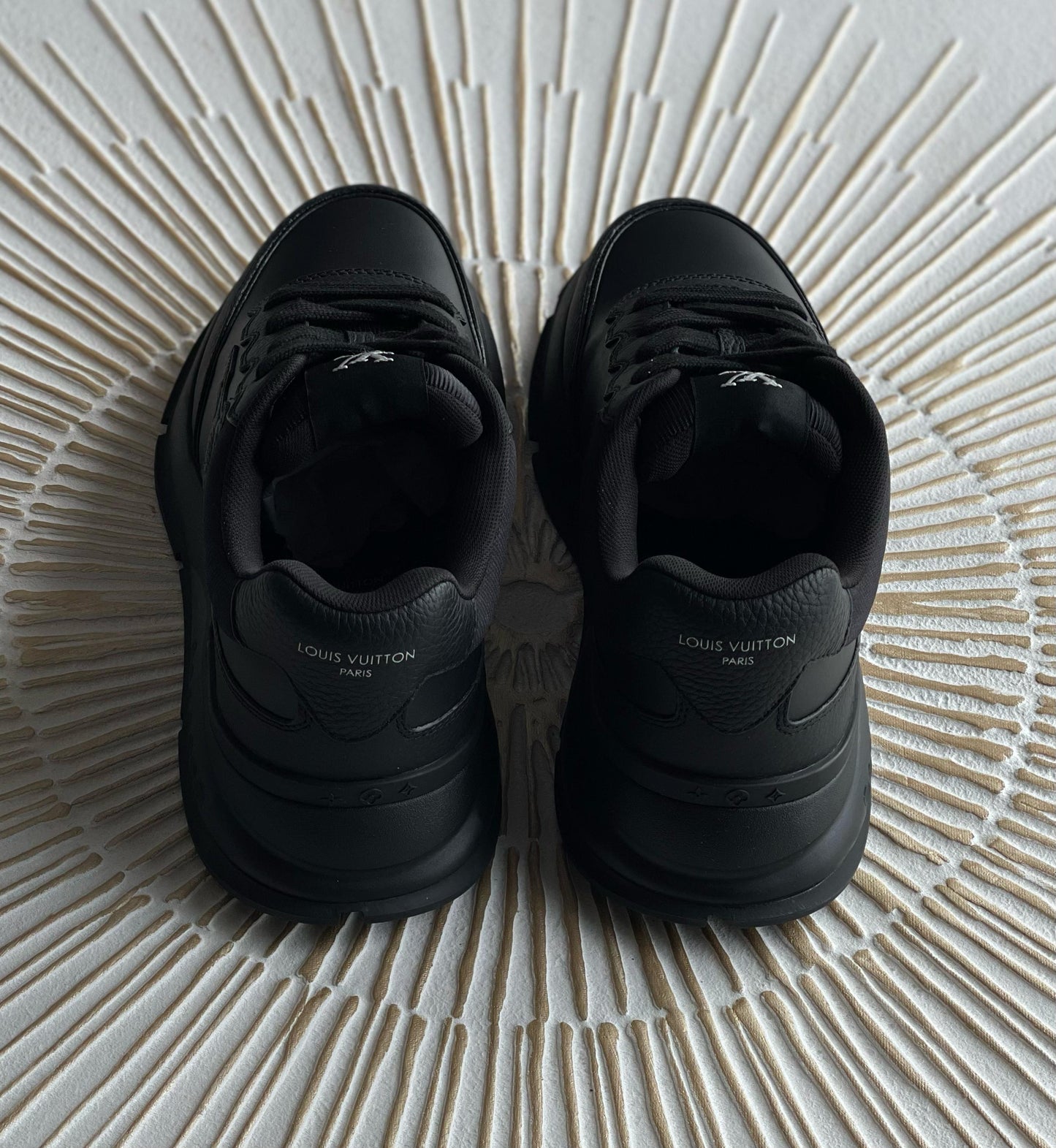 Louis Vuitton LV Classic Trainers – Luxury Black Calf Leather (1AHSSV, Men’s)