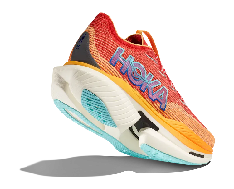 Hoka Cielo X1 Cerise Solar Flare
