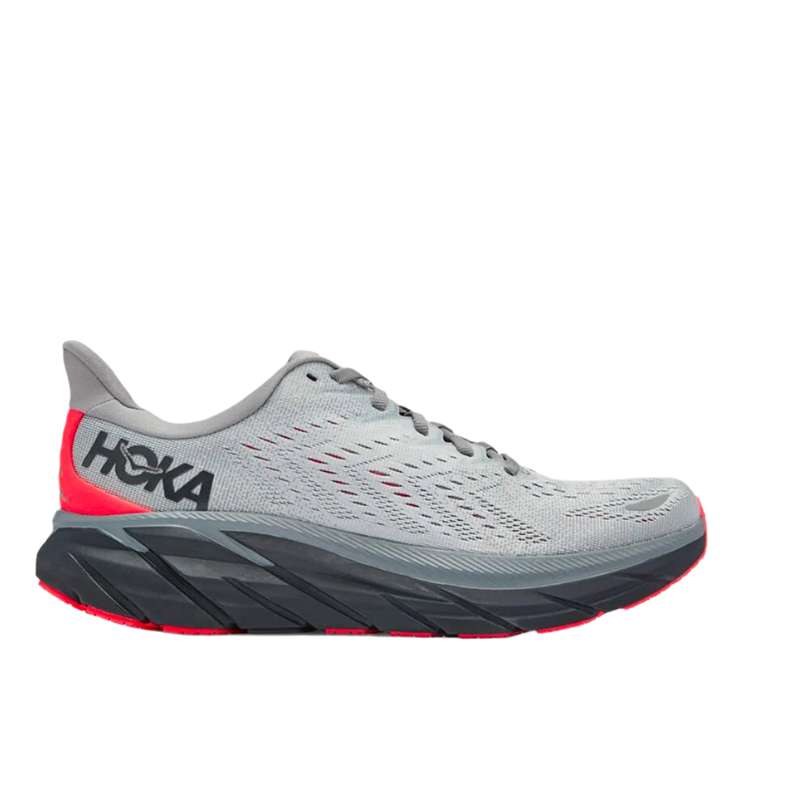 Hoka One Clifton 8 Sharkskin Diva Pink