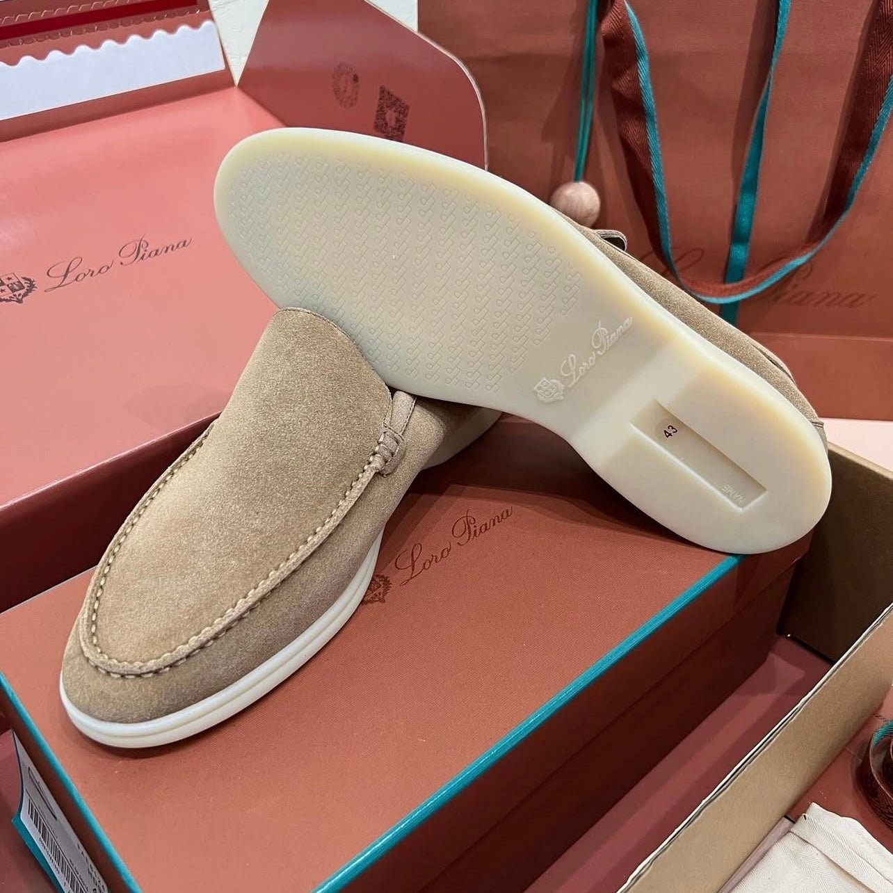 Summer Walk Loafer Suede Classic Beige