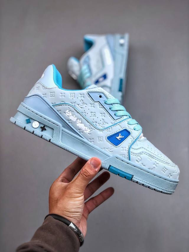 Louis Vuitton by Tyler, the Creator LV Trainer Blue