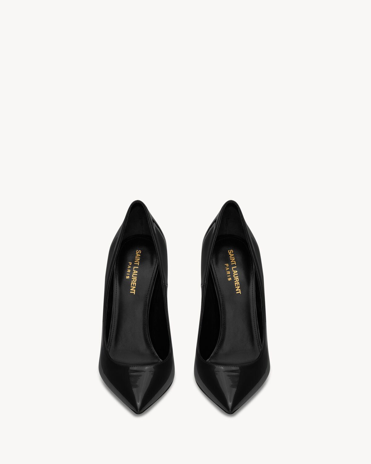 Saint Laurent Opyum Pumps Black Gold