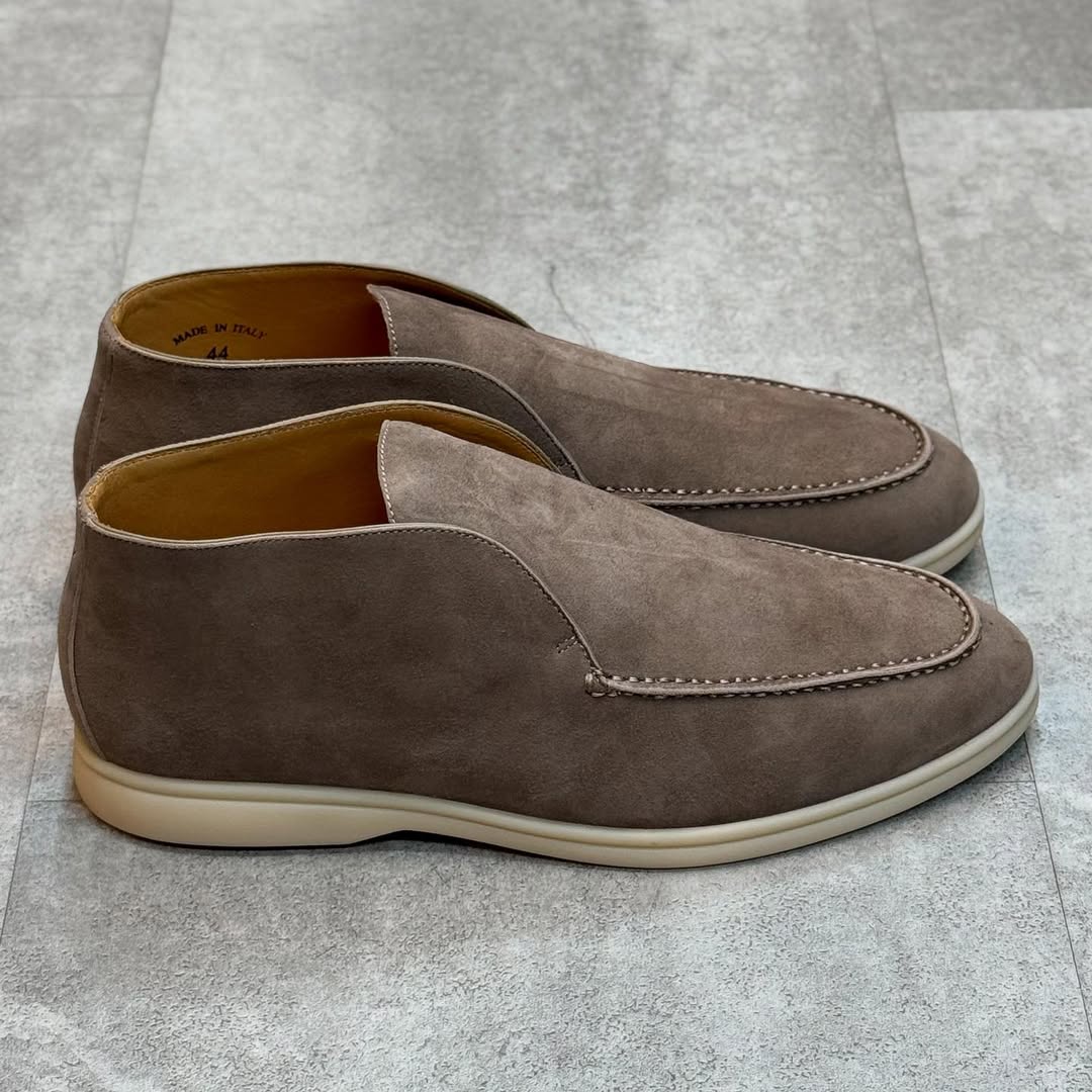 Loro Piana Open Walk ankle boot Beige