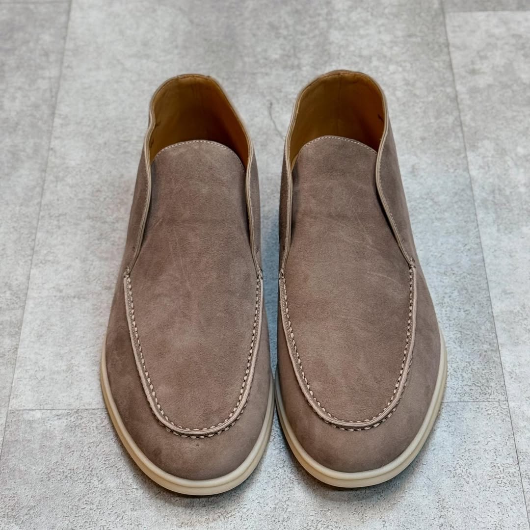 Loro Piana Open Walk ankle boot Beige