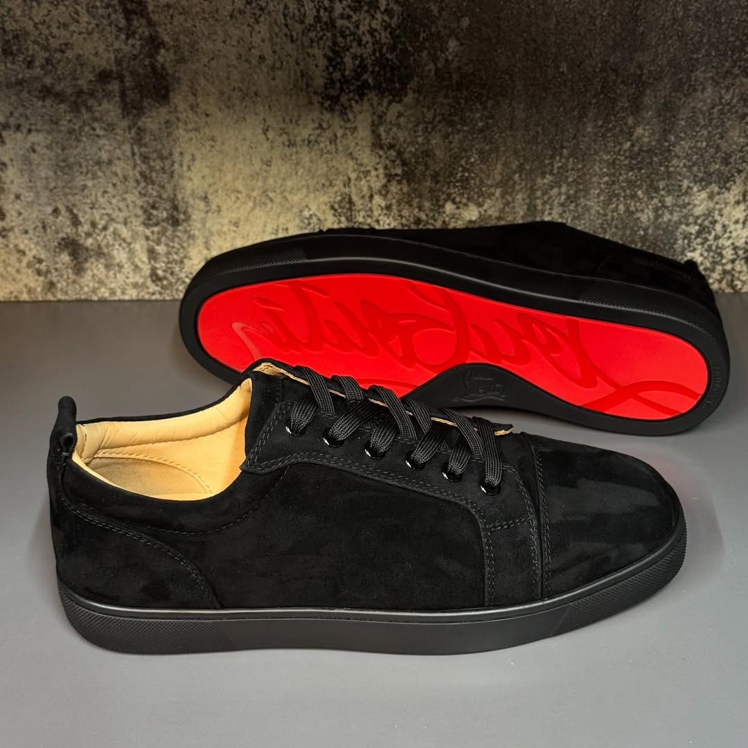 Christian Louboutin Sneakers Black Suede