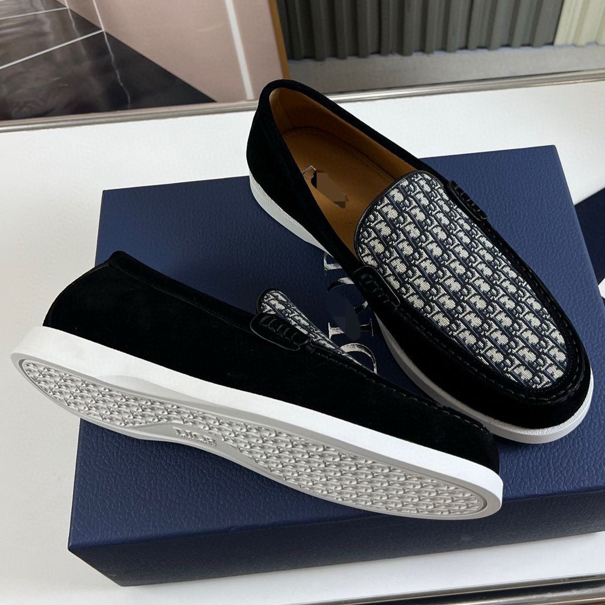 Dior Black Men's Loafers