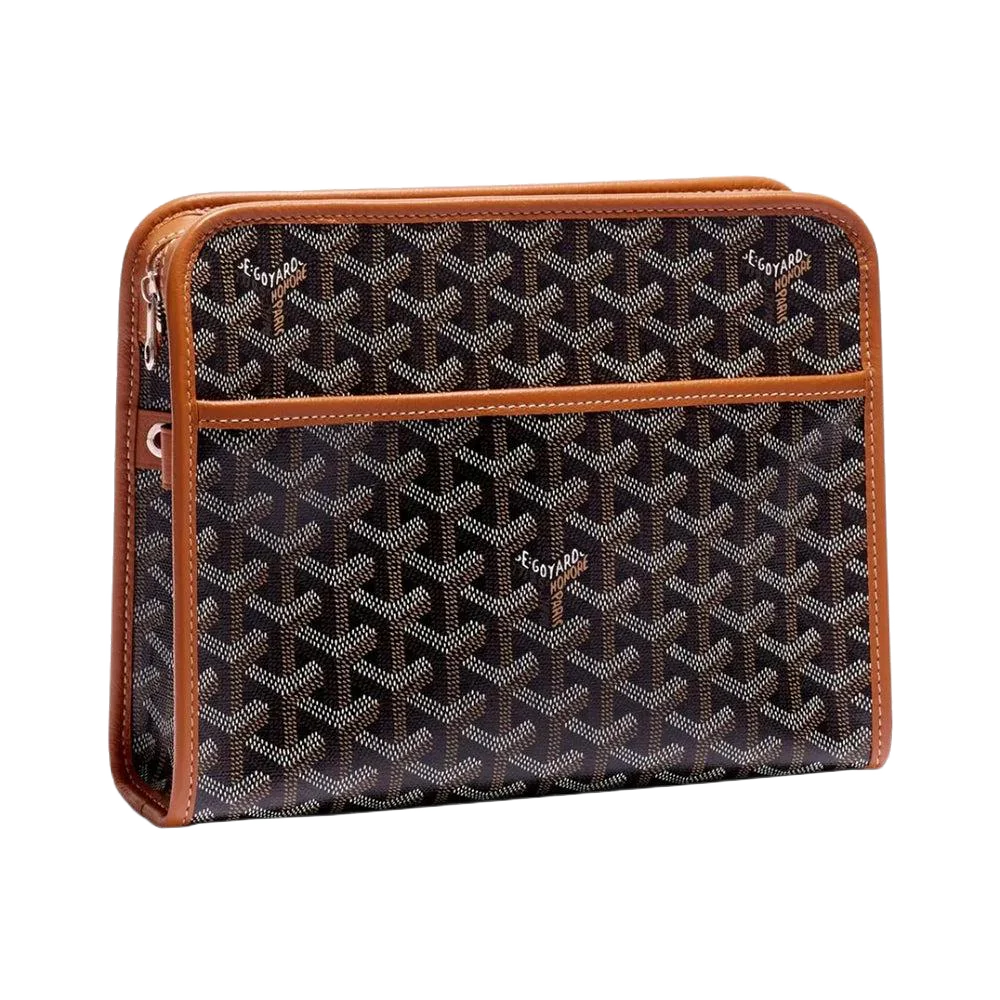 Goyard Jouvence Toiletry Bag '' Brown ''