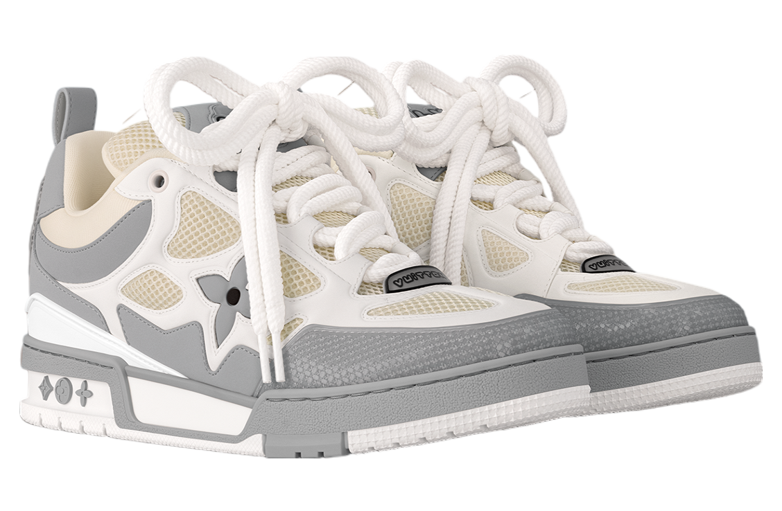 Louis Vuitton Skate Grey White