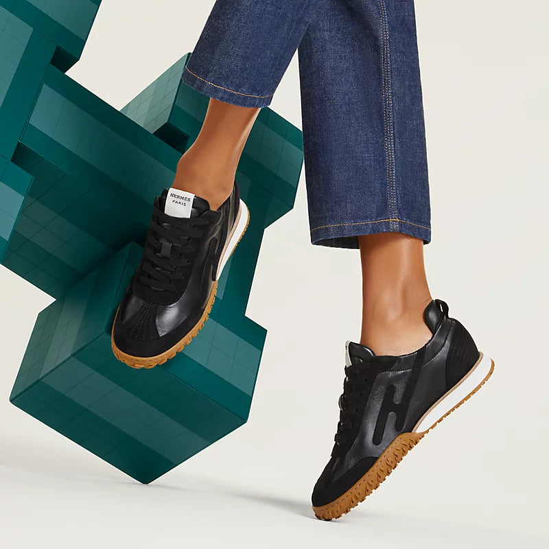 Hermes Jet Sneakers Black