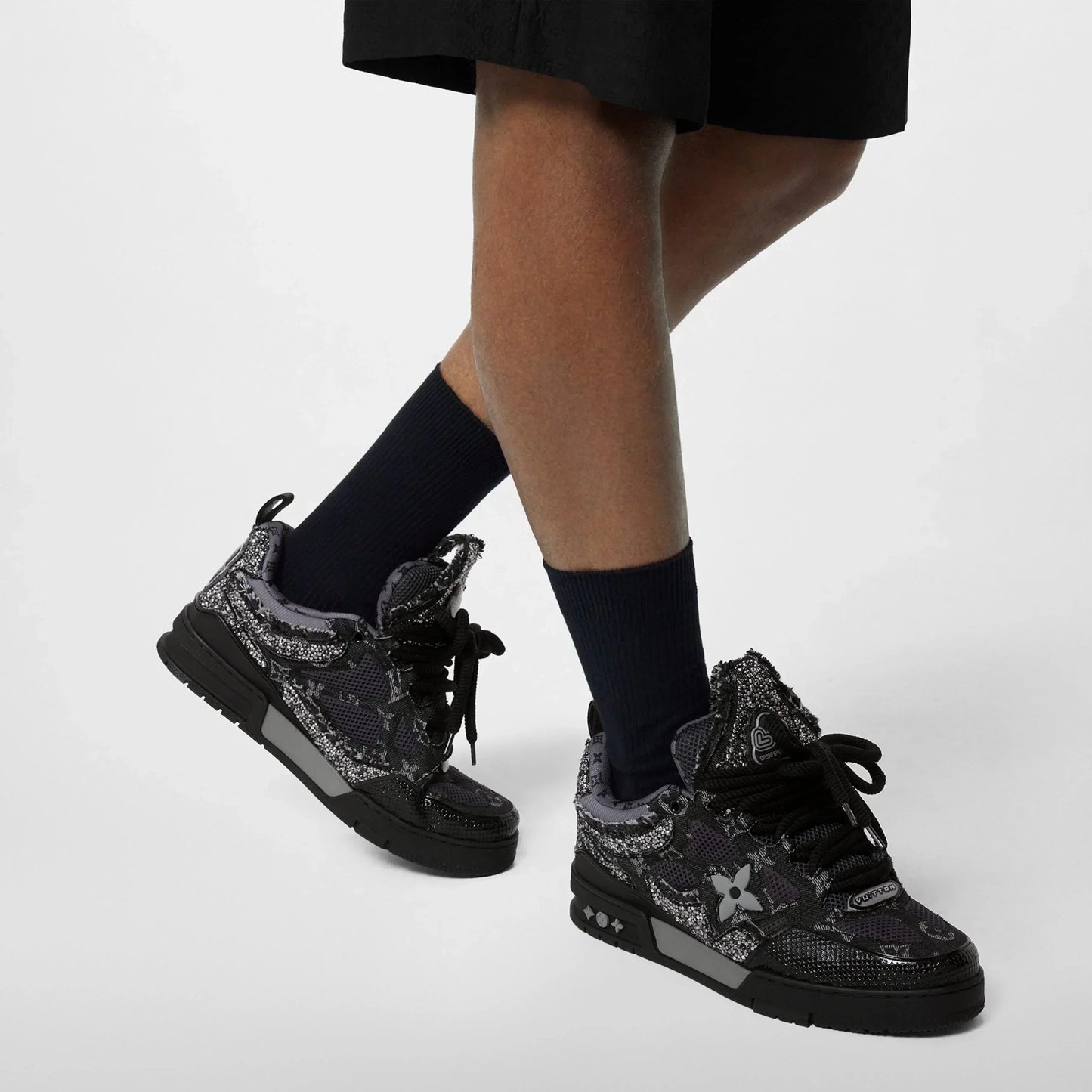 Louis Vuitton Skate Crystal – Black Edition