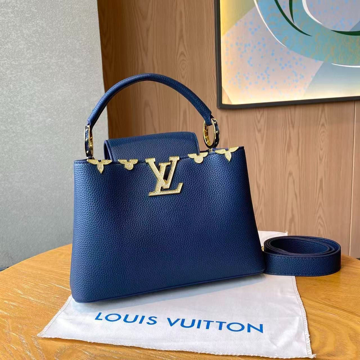 Louis Vuitton Bag | Capucines Navy