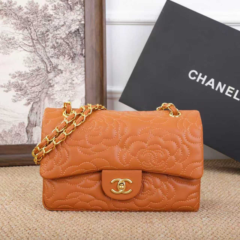 Chanel Bag | Camellia Embossed Flap Bag