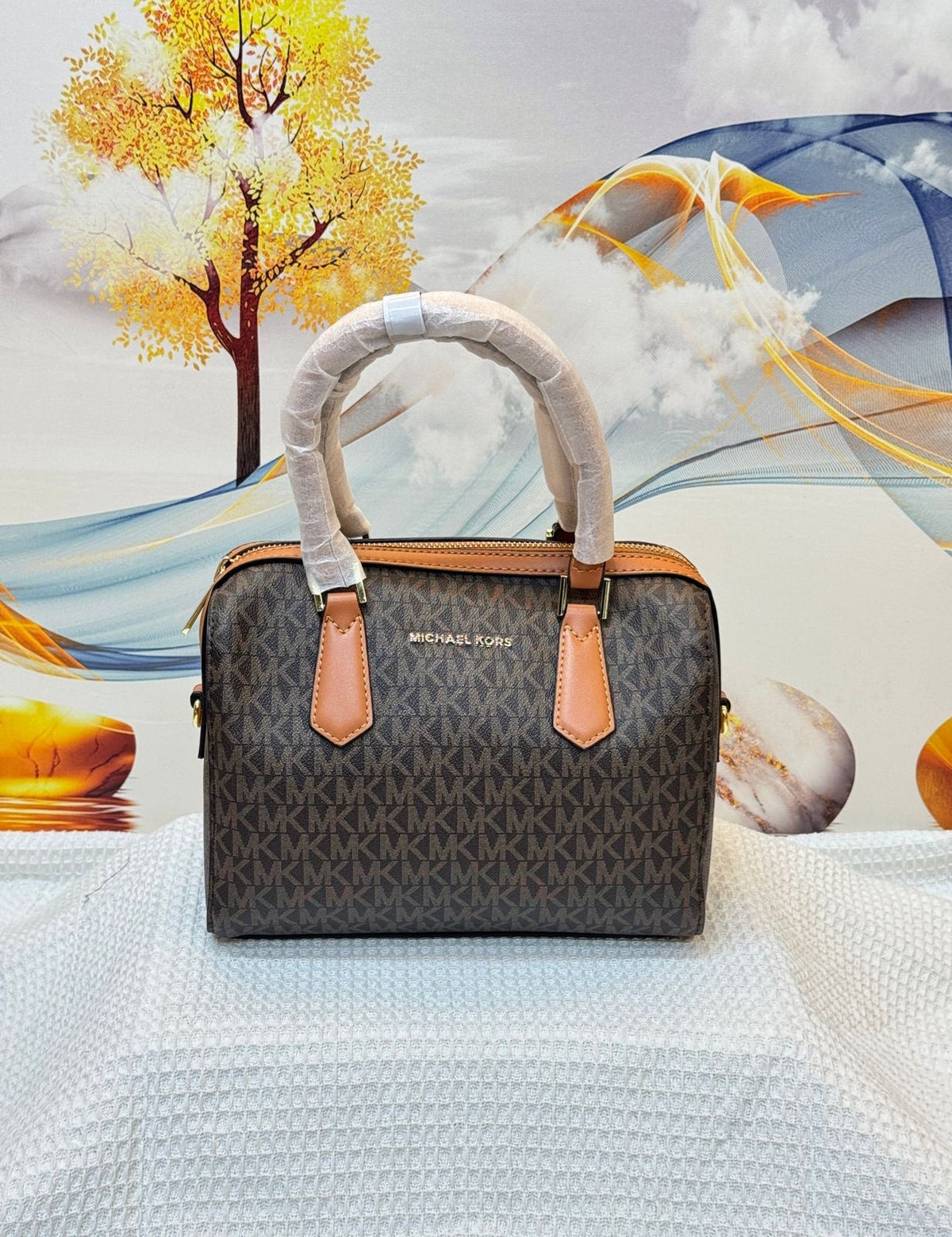 Michael Kors Bag | Hayes Large Duffle Brown