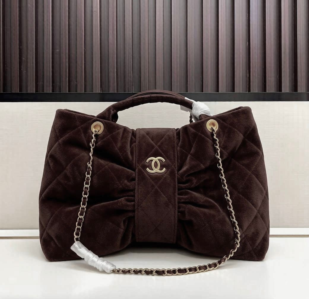 Chanel Bag | Bow Bag Dark Brown