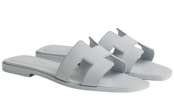 Hermès Sandals | Oran Ice Blue