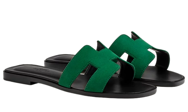 Hermès Sandals | Oran Electric Green