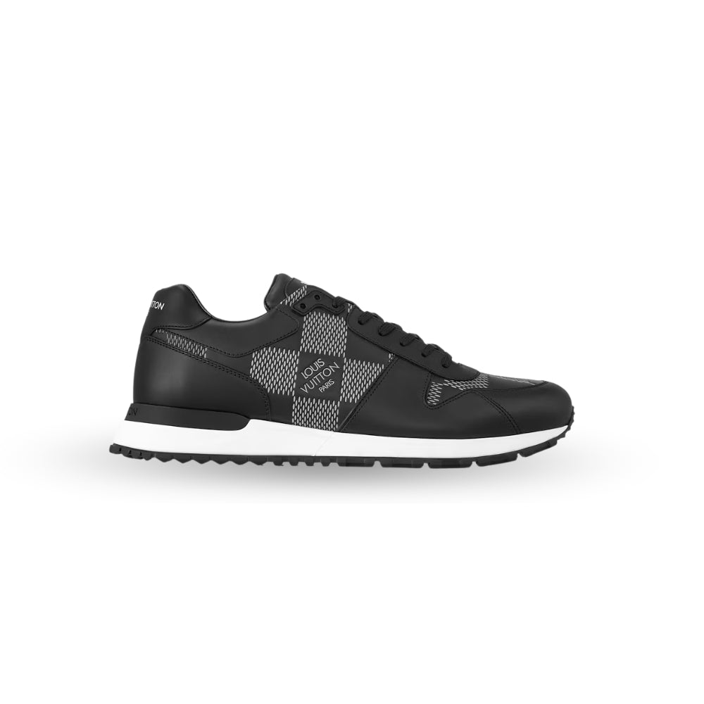 Louis Vuitton Run Away Low-Top Sneaker – Black Calf Leather (Men’s)
