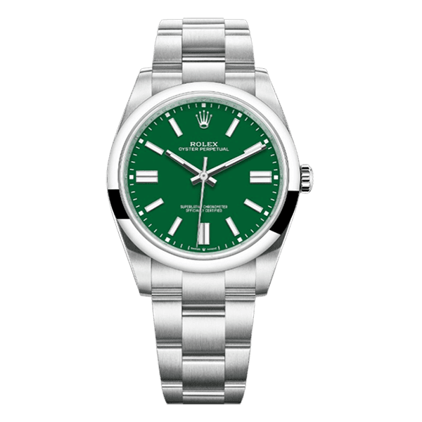 Rolex | Oyster Perpetual Green Index Dial