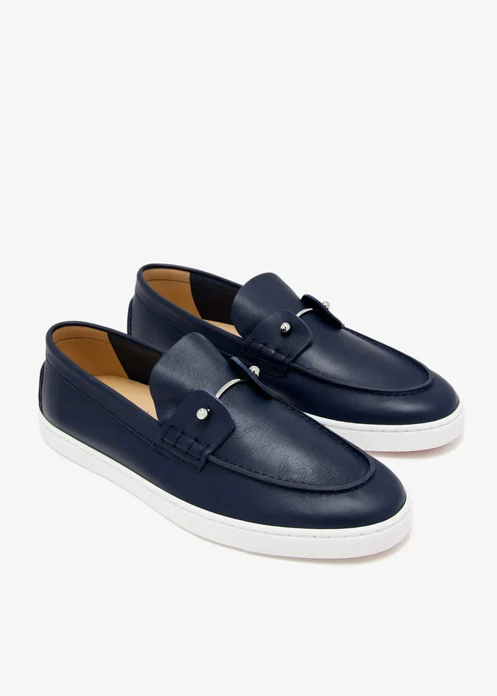 Christian Louboutin Loafers | Chambeliboat Blue