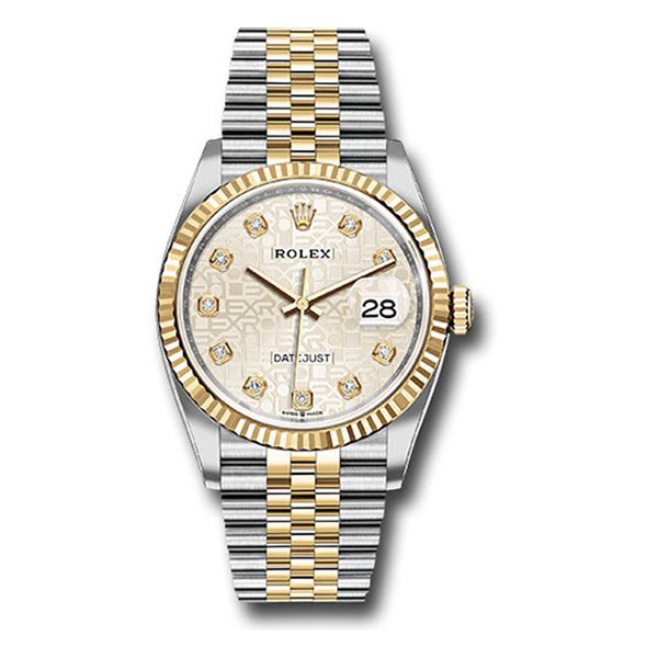Rolex | Datejust SJDJ Silver Diamond Dial