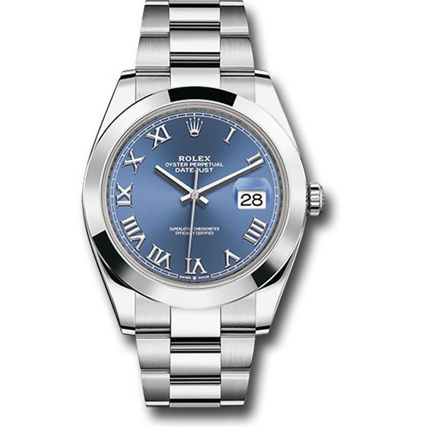 Rolex | Datejust Blue Roman Numerals Dial