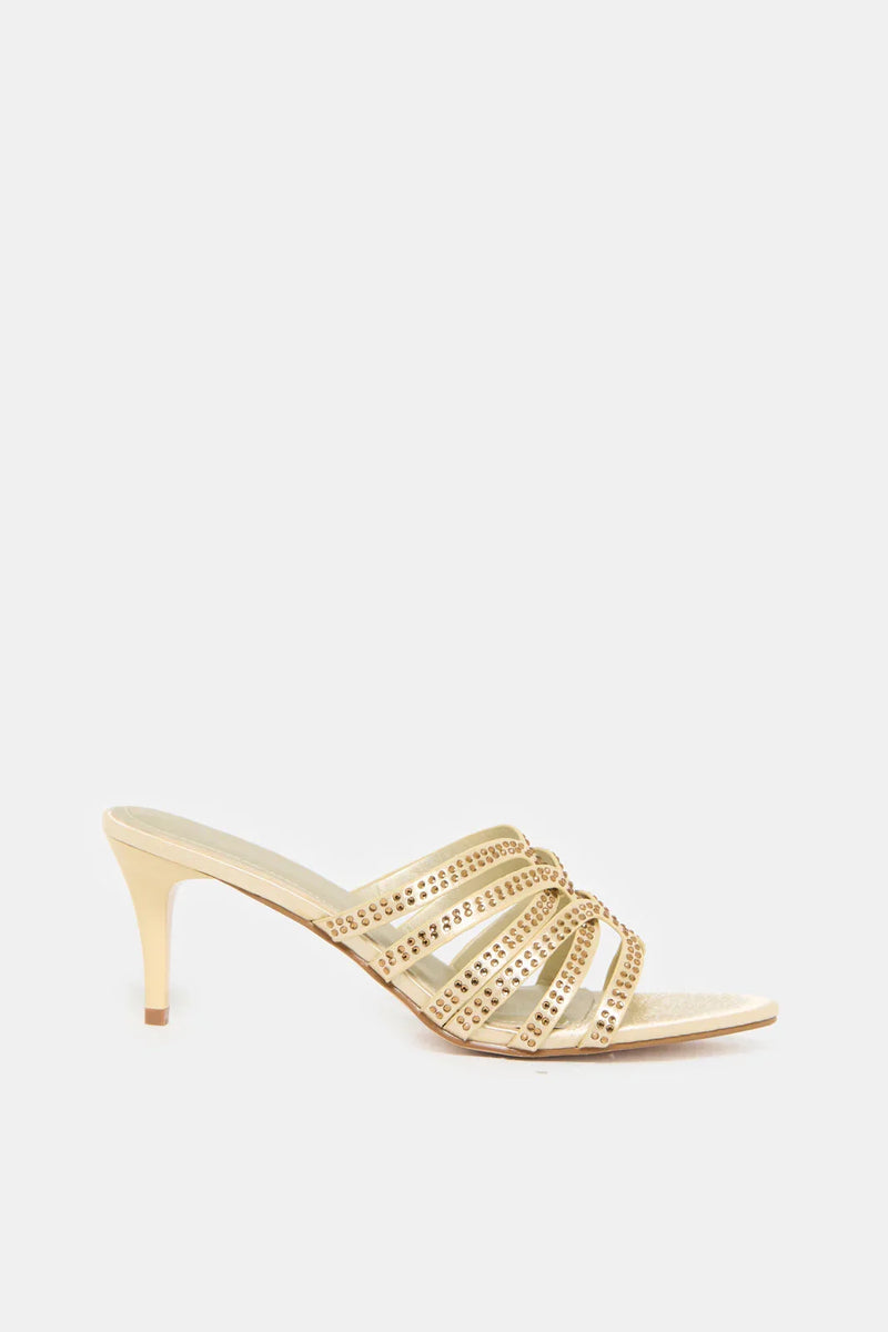 Christian Dior Gem mule Gold