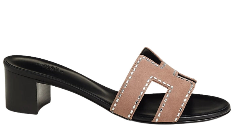 Hermès Slides | Oasis Pearl Pink