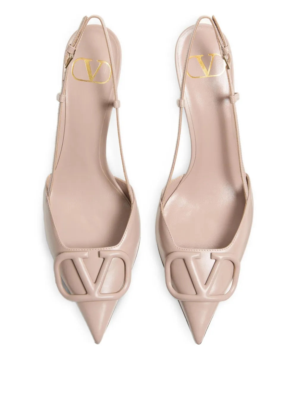 Valentino Garavani 85mm VLogo Signature slingback pumps