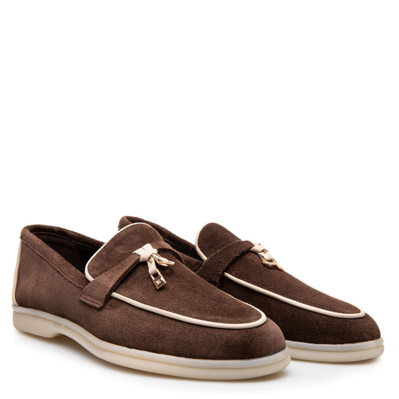 Loro Piana Loafers | Brown Summer Walk