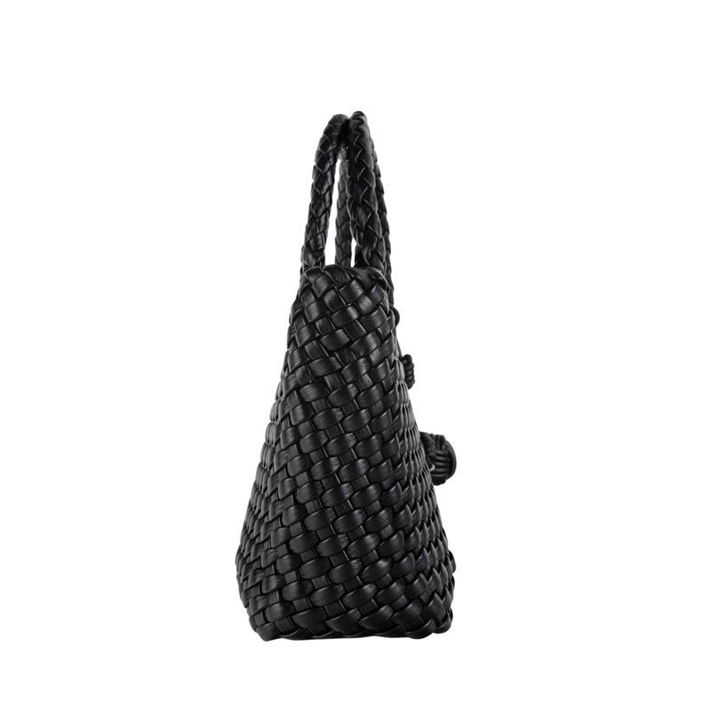 YNYG Bag | Woven Leather Tote
