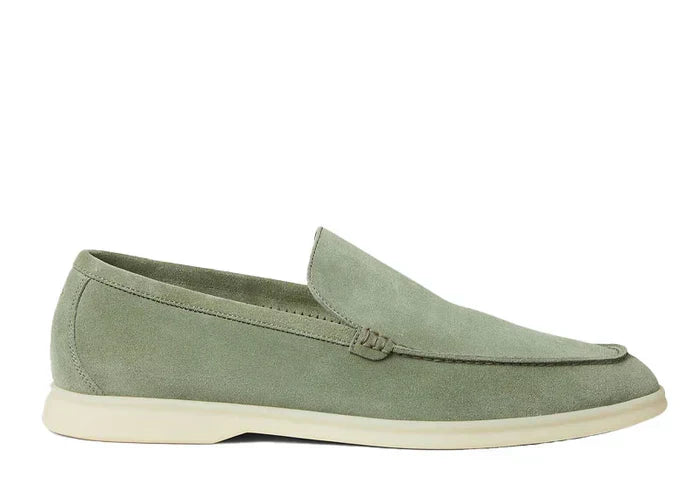 Loro Piana Loafers | Summer Walk Green