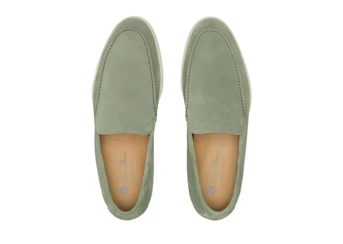 Loro Piana Loafers | Summer Walk Green
