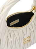 Miu Miu Bag | Wander Shoulder Bag in Matelassé Nappa Leather 
