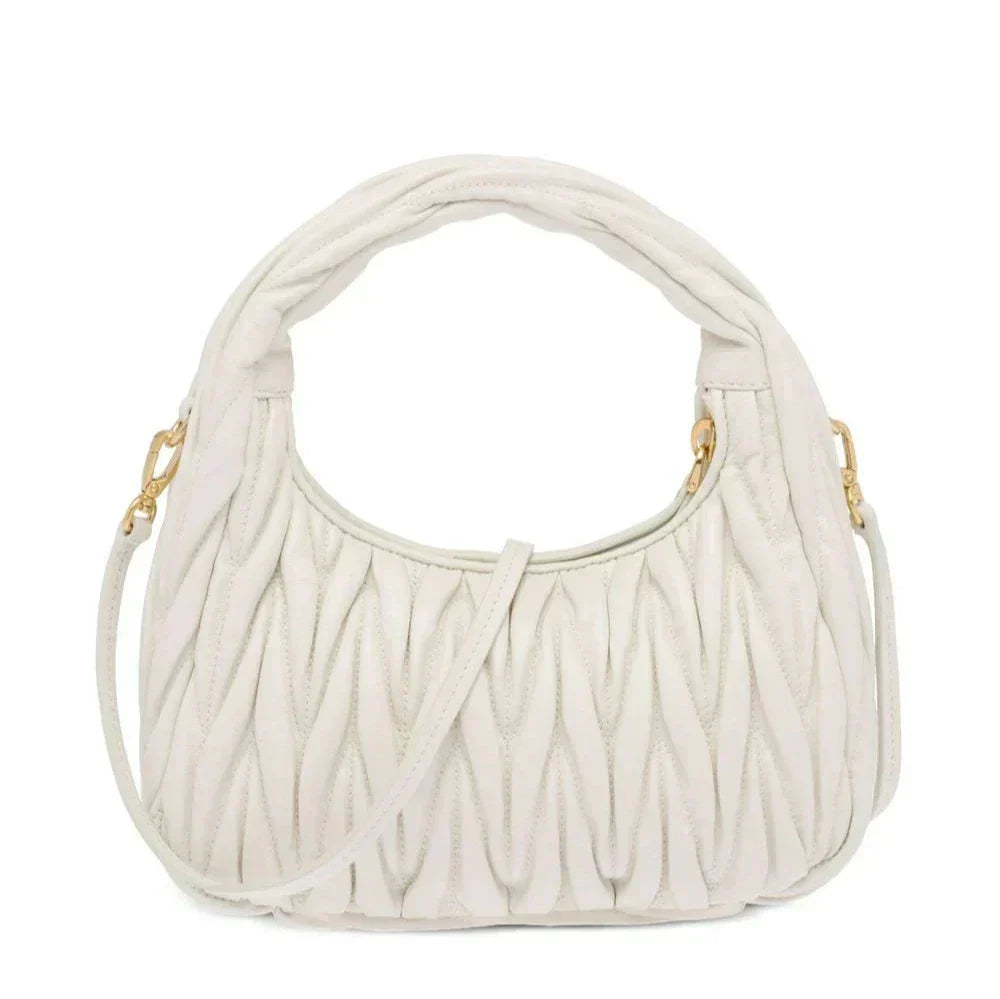 Miu Miu Bag | Wander Shoulder Bag in Matelassé Nappa Leather 