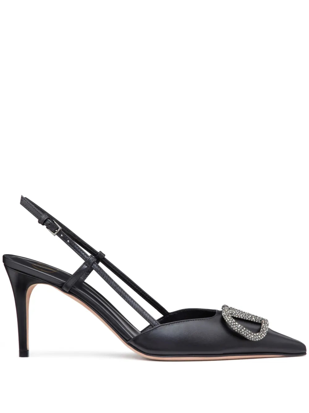 Valentino Garavani 80mm VLogo Signature slingback pumps
