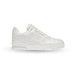 Louis Vuitton LV Trainer Sneaker – Triple White Calf Leather (Men’s)