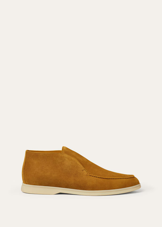 Loro Piana Loafers | Open Walk Ankle Boot Very Dark Saffron