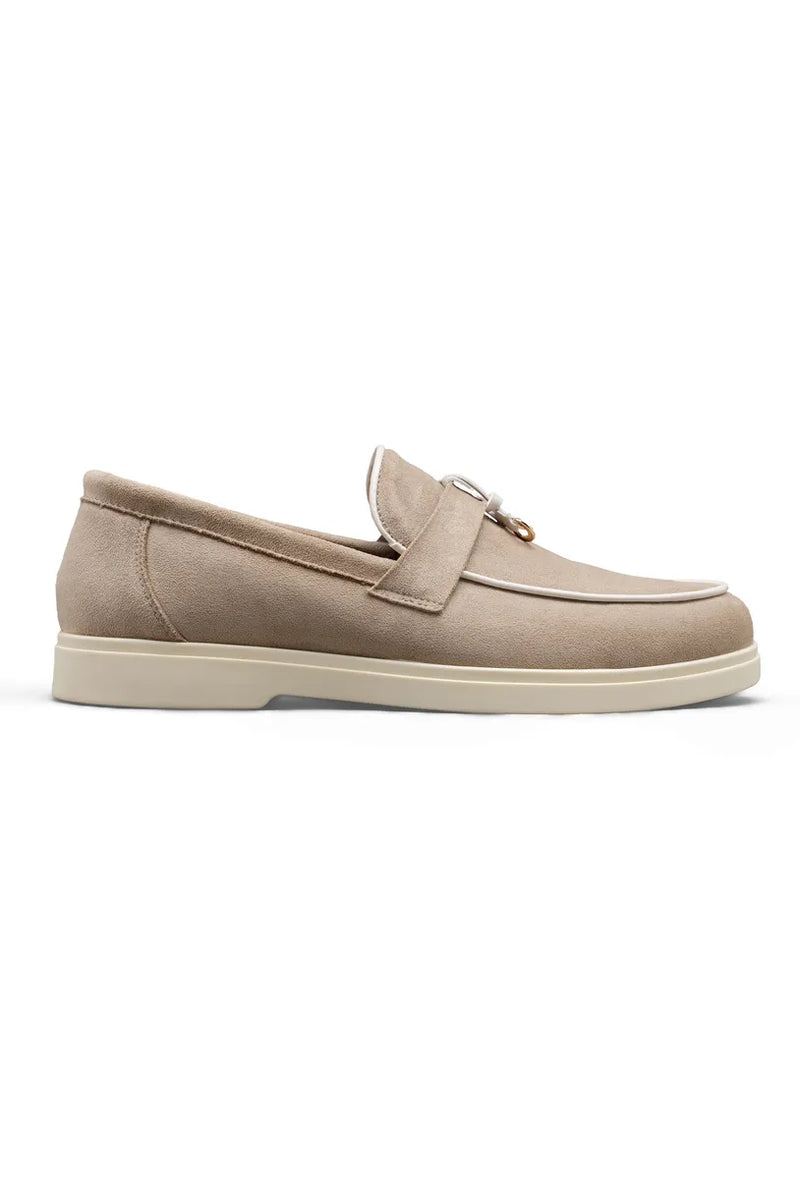 Loro Piana Loafers | Beige Summer Charms Walk