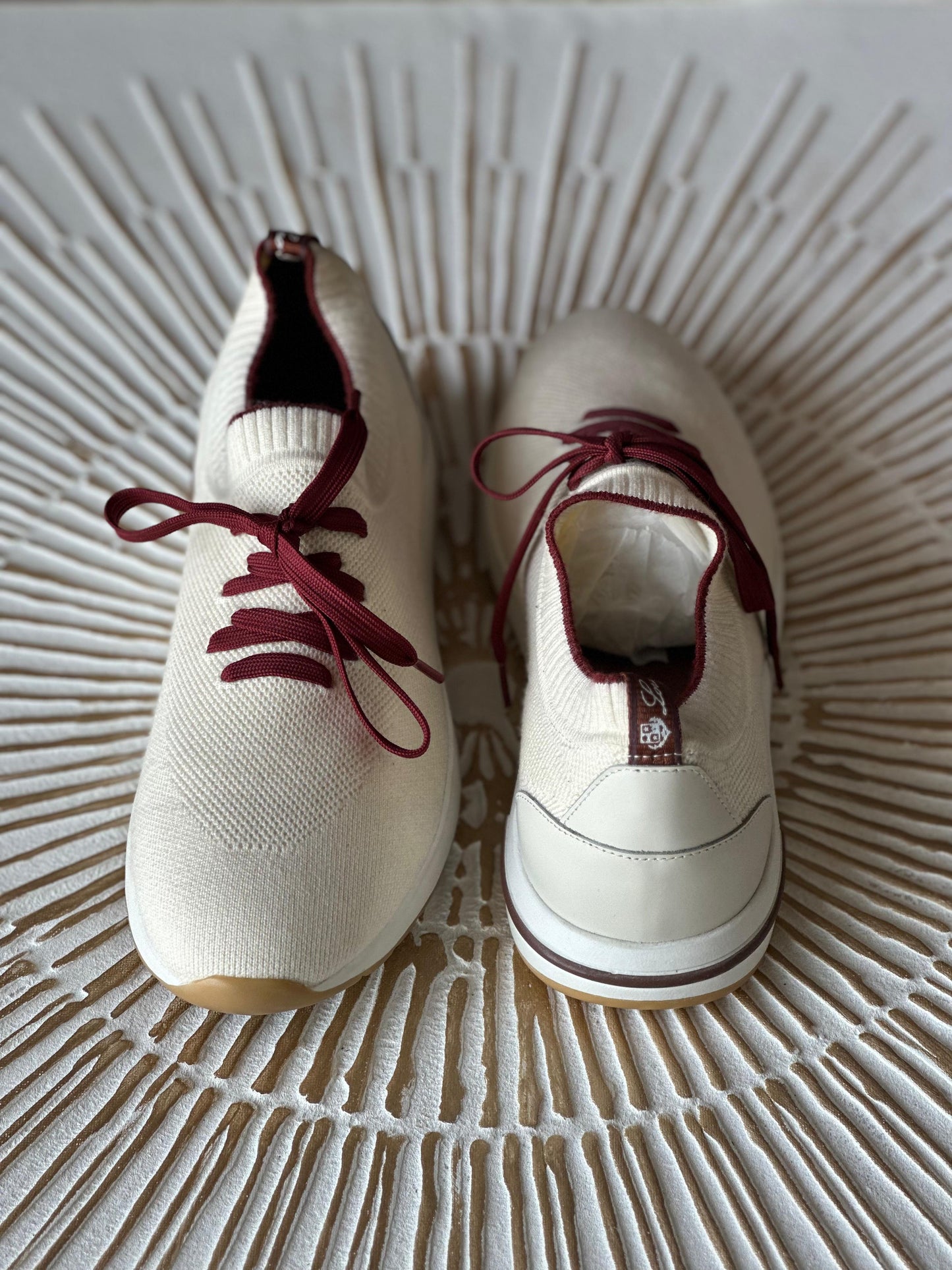 LORO PIANA 360 Flexy Walk Wish® Stretch-Knit Slip-On Sneakers Shoes 40