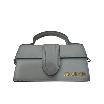 Jacquemus Bag | Le Bambino leather bag in a metallic finish