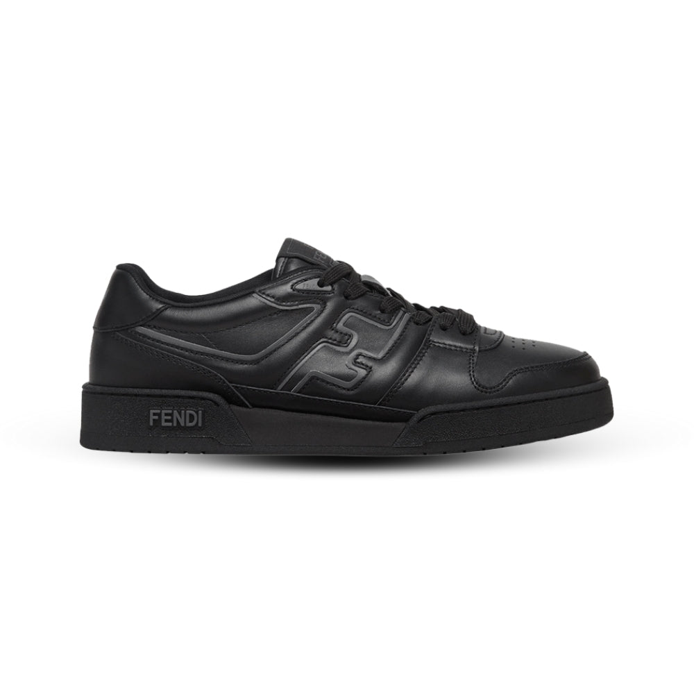 Fendi Match Leather Sneakers – Black & Grey (Men’s)