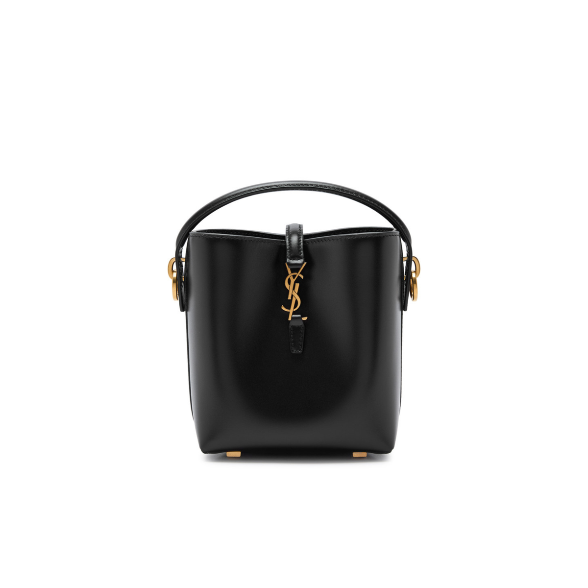 Saint Laurent Bag | Le 37 mini leather bucket bag